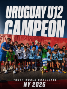Uruguay U12 champions at the Youth World Challenge New York 2026