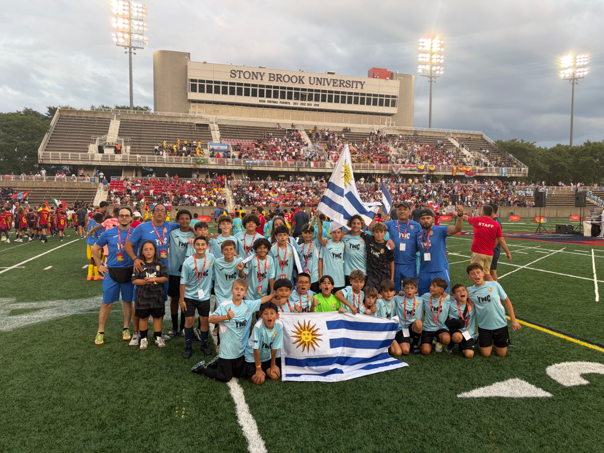 Uruguayan Soccer Club at the Youth World Challenge